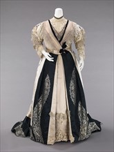 Evening dress, American, 1900-1903.