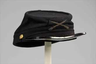 Military cap, American, 1881-82.