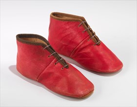 Shoes, American, 1840-49.