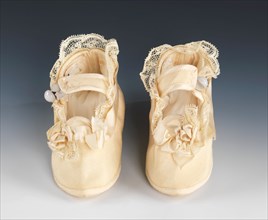 Shoes, American, 1869.