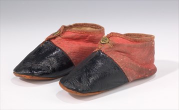 Shoes, American, ca. 1860.
