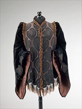Afternoon jacket, French, 1885-90.