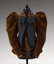 Afternoon jacket, French, 1895.