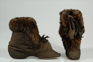 Carriage boots, French, 1880-95.