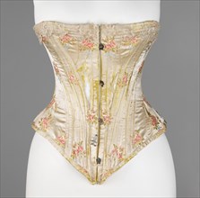 Corset, French, ca. 1876.