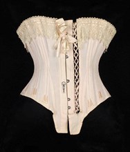 Corset, French, ca. 1890.
