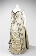 Evening dress, French, 1888.