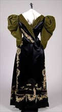 Evening dress, French, ca. 1895.
