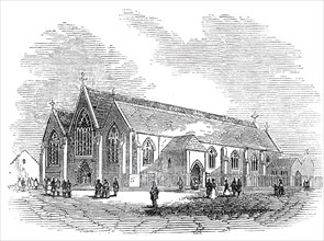 New Catholic church at Newcastle, 1844. Creator: Unknown.