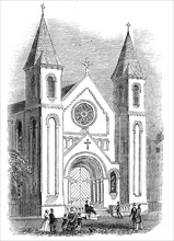 New Church, Argyle-Square, 1844. Creator: Unknown.