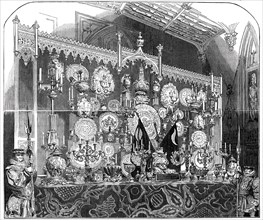 The Grand Buffet, St. George's Hall...1844. Creator: Unknown.