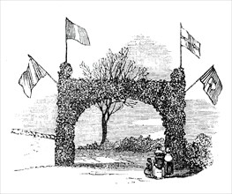 Arch at Easton, 1844. Creator: Unknown.