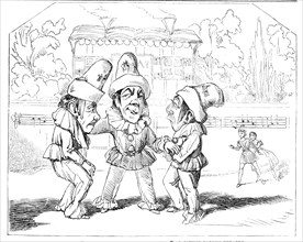 Scene from "Harlequin Crotchet and Quaver", at Covent Garden Theatre, 1844. Creator: Unknown.