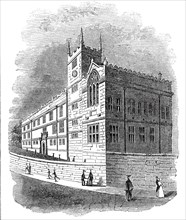 Grammar school, Shrewsbury, 1845. Creator: Unknown.