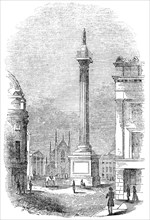 The Grey Column, Newcastle, 1845. Creator: Unknown.