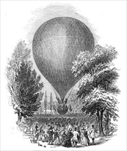 Ascent of Mr Green's Balloon, 1845. Creator: Unknown.