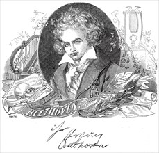 Beethoven, 1845. Creator: Smyth.