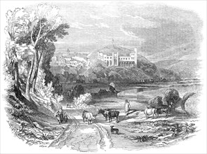 Arundel Castle and Town, 1845. Creator: Unknown.