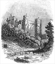Framlingham Castle, 1845. Creator: Unknown.