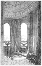 Interior of the Lantern, Lansdown Tower, 1845. Creator: Unknown.