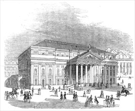The new National Theatre, Lisbon, 1845. Creator: Unknown.