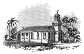 Iron church, for Jamaica, 1844. Creator: Unknown.