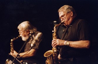 Phil Woods and Bud Shank, North Sea Jazz Festival, The Hague, Netherlands, 2004.