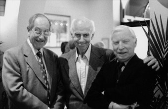 Don Lusher, Bobby Lambe, Milt Bernhart, Kenton  Rendevous, Egham, Surrey, 2000.