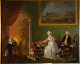 Portrait of Robert Mynors and His Family