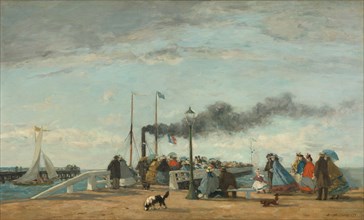 Jetty and Wharf at Trouville