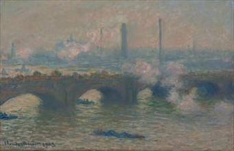 Monet, Pont de Waterloo, jour gris