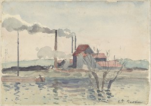 Factory on the Oise at Pontoise