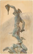 Sketch of Cellini's "Perseus"