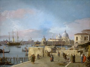 Entrance to the Grand Canal from the Molo