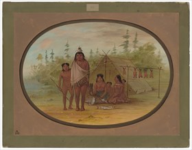 A Flathead Chief with His Family
