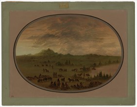 Bivouac of a Sioux War Party at Sunrise