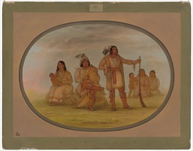 Osceola and Four Seminolee Indians