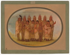 Iowa Indians Who Visited London and Paris