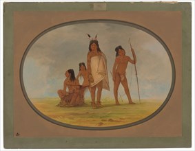 Four Flathead Indians