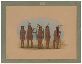 Five Caribbe Indians