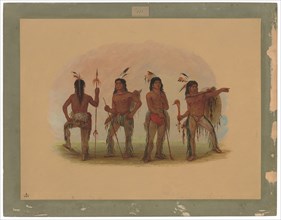 Four Navaho Warriors
