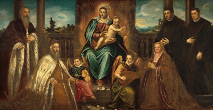 Doge Alvise Mocenigo and Family before the Madonna and Child