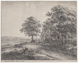 Large Linden Tree Before an Inn