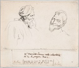 Two studies of heads