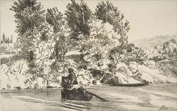 Fisherman with a net