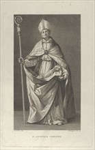 Saint Andrea Corsini dressed as Bishop of Fiesole
