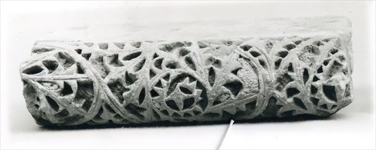Fragment from a Molding with Scrolling Acanthus Leaves