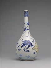 Bottle with Flying Cranes