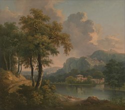 Wooded Hilly Landscape, 1785.
