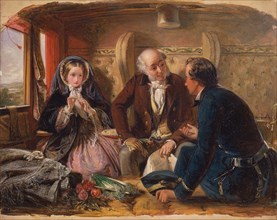 First Class-The Meeting. "And at first meeting loved.", 1855.